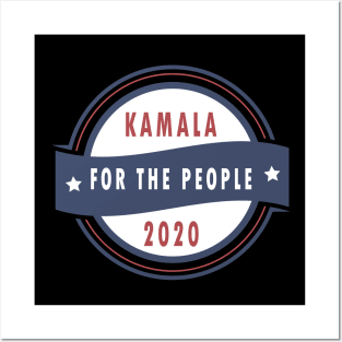 Kamala Harris for the people Posters and Art